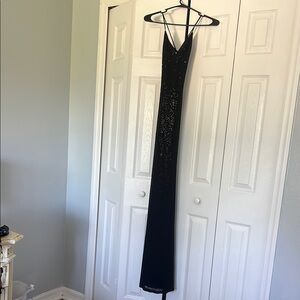 Elegant Black Evening Gown
